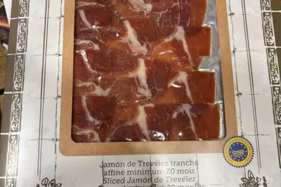 Photographie de bellota-bellota jambon de trevélez tranché – 150 g